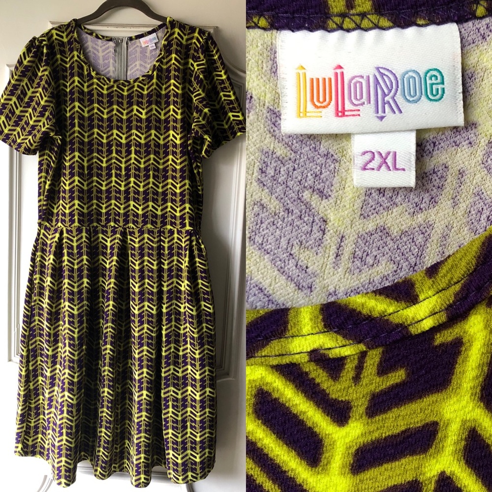 LuLaRoe Amelia 2XL Dress NWOT